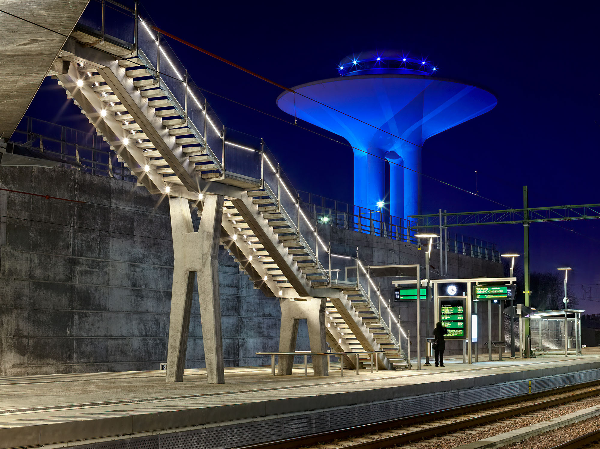  Hyllie station belysning